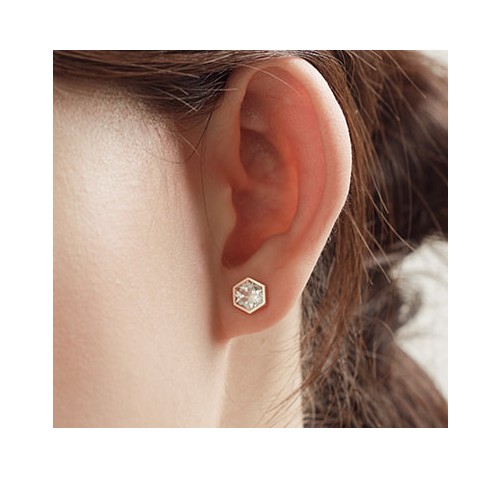 [연예인 착용] 14k 시뮬렛 귀걸이