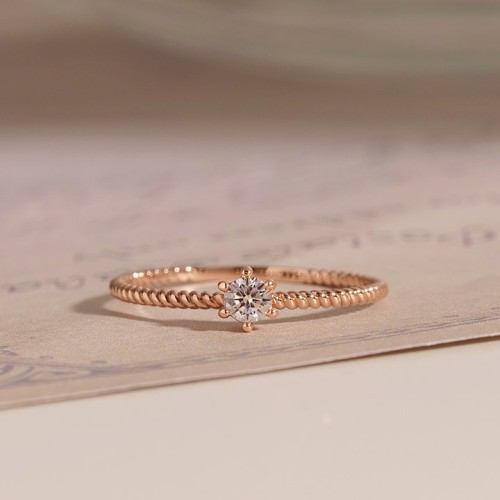 14k 브라이트퓨어 반지