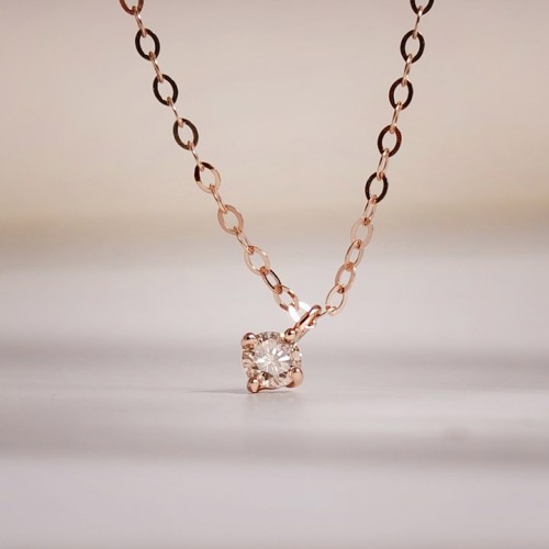 [14kGold] 루시 천연다이아 목걸이