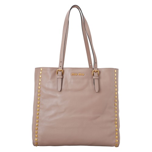 MIU MIU(USED)미우미우 레더 쇼퍼백